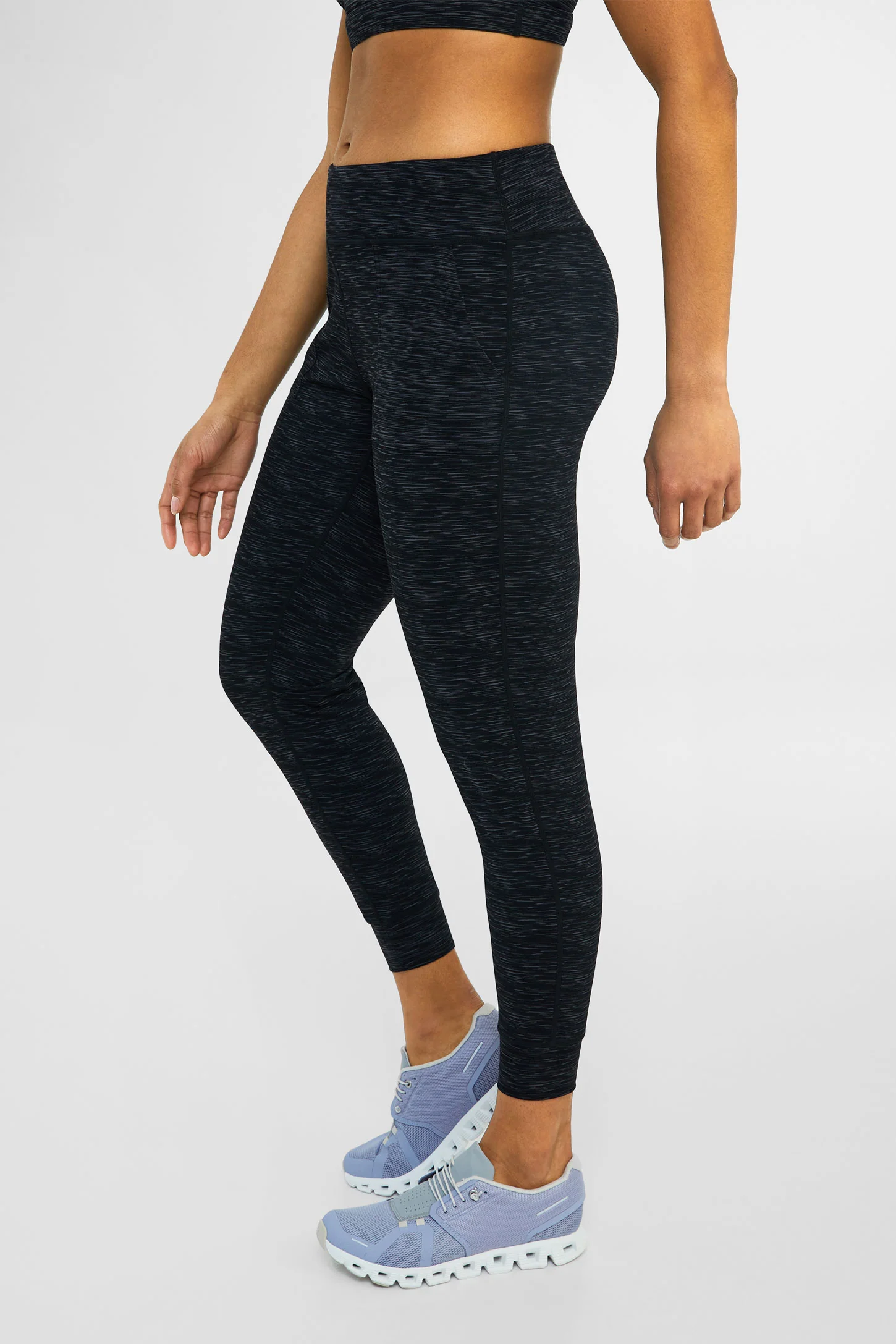Women’s High-Waisted Solid Fleece Sweatpants - Image 5