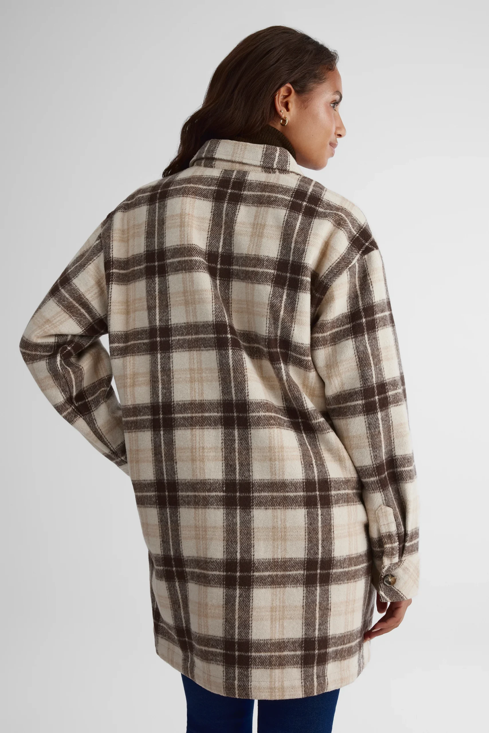 Women’s Casual Checkered Shirt - Image 5
