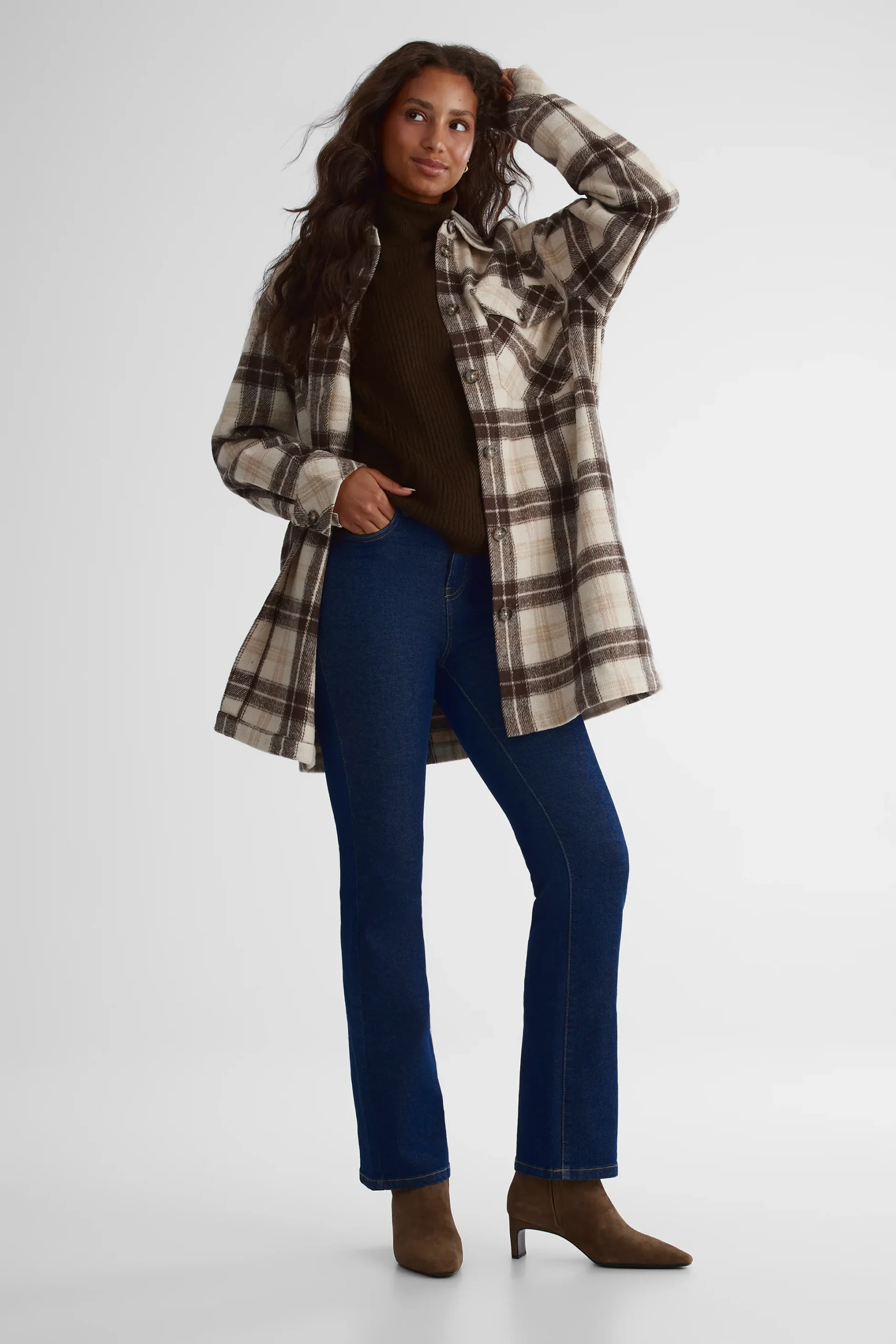 Women’s Casual Checkered Shirt