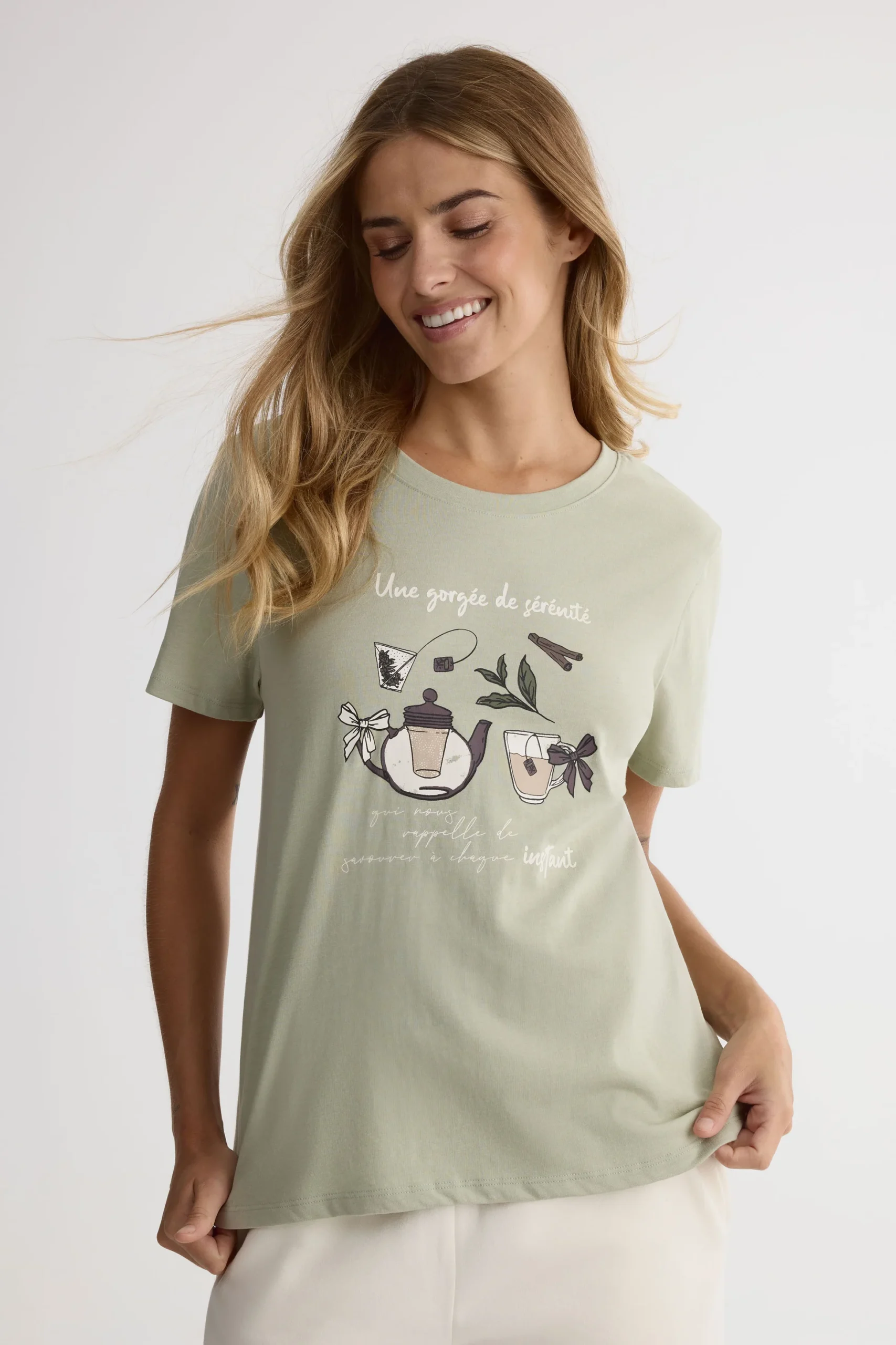 Graphic Print Crew-Neck T-Shirt