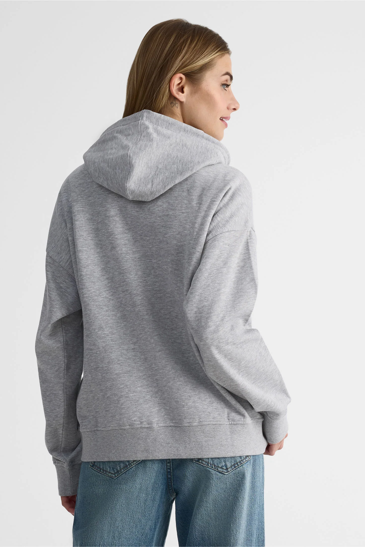 Women’s Cotton-Blend Hooded Sweatshirt - Image 6